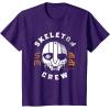 imageStar Wars Skeleton Crew Distressed First Mate SM33 Mask TShirtPurple