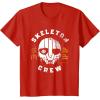 imageStar Wars Skeleton Crew Distressed First Mate SM33 Mask TShirtRed
