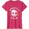imageStar Wars Skeleton Crew Distressed First Mate SM33 Mask TShirtRed Heather