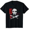 imageStar Wars Skeleton Crew Distressed First Mate SM33 Stamp TShirtBlack