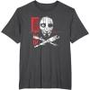 imageStar Wars Skeleton Crew Distressed First Mate SM33 Stamp TShirtDark Heather Grey