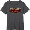 imageStar Wars Skeleton Crew Distressed Vintage Patch TShirtDark Heather Grey
