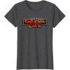 imageStar Wars Skeleton Crew Distressed Vintage Patch TShirtDark Heather Grey
