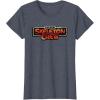 imageStar Wars Skeleton Crew Distressed Vintage Patch TShirtHeather Blue