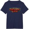 imageStar Wars Skeleton Crew Distressed Vintage Patch TShirtNavy Blue
