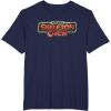 imageStar Wars Skeleton Crew Distressed Vintage Patch TShirtNavy Blue