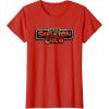 imageStar Wars Skeleton Crew Distressed Vintage Patch TShirtRed