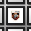 imageTrends International Gallery Pops Star Wars Skeleton Crew  SM33 Badge Wall Art 12quot x 12quot Gallery Pops Wall Art Unframed VersionBlack Framed Version