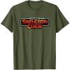 imageStar Wars Skeleton Crew Distressed Vintage Patch TShirtOlive Green