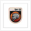 imageTrends International Gallery Pops Star Wars Skeleton Crew  SM33 Badge Wall Art 12quot x 12quot Gallery Pops Wall Art Unframed VersionWhite Framed Version