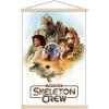 imageTrends International Star Wars Skeleton Crew  Crew Wall Poster with Magnetic Frame 2237quot x 3400quot Premium Print and White Hanger BundlePremium Print and Beechwood Hanger Bundle