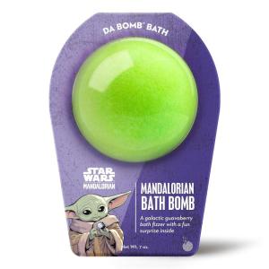 imageDa Bomb Bath Star Wars Mandalorian The Child Bath Bomb  Galactic Guavaberry Fragrance  Surprise Inside  7oz  Made in USA