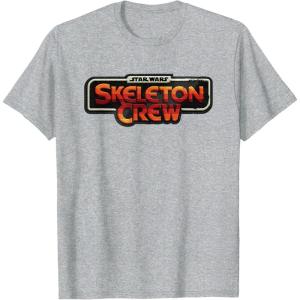 imageStar Wars Skeleton Crew Distressed Vintage Patch TShirtHeather Grey