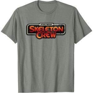 imageStar Wars Skeleton Crew Distressed Vintage Patch TShirtOlive Heather