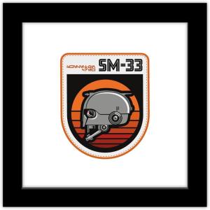 imageTrends International Gallery Pops Star Wars Skeleton Crew  SM33 Badge Wall Art 12quot x 12quot Gallery Pops Wall Art Unframed VersionBlack Framed Version