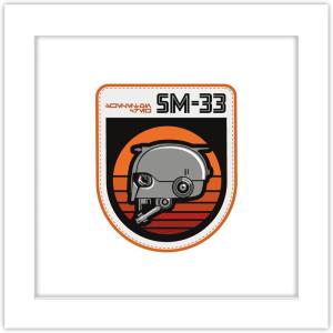imageTrends International Gallery Pops Star Wars Skeleton Crew  SM33 Badge Wall Art 12quot x 12quot Gallery Pops Wall Art Unframed VersionWhite Framed Version