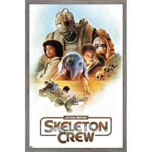 imageTrends International Star Wars Skeleton Crew  Crew Wall Poster 34L x 224W Premium Unframed VersionBarnwood Framed Version