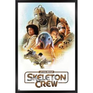 imageTrends International Star Wars Skeleton Crew  Crew Wall Poster 34L x 224W Premium Unframed VersionBlack Framed Version