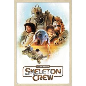 imageTrends International Star Wars Skeleton Crew  Crew Wall Poster 34L x 224W Premium Unframed VersionBlonde Framed Version