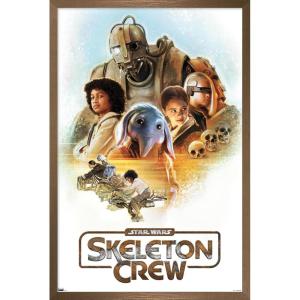 imageTrends International Star Wars Skeleton Crew  Crew Wall Poster 34L x 224W Premium Unframed VersionBronze Framed Version