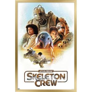 imageTrends International Star Wars Skeleton Crew  Crew Wall Poster 34L x 224W Premium Unframed VersionGold Framed Version