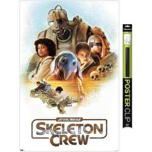 imageTrends International Star Wars Skeleton Crew  Crew Wall Poster 34L x 224W Premium Unframed VersionPremium Poster  Clip Bundle