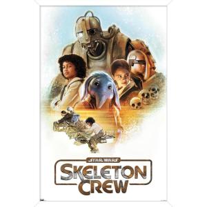 imageTrends International Star Wars Skeleton Crew  Crew Wall Poster 34L x 224W Premium Unframed VersionWhite Framed Version