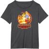 imageStar Wars  Skeleton Crew Retro Circle TShirtDark Heather Grey