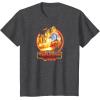 imageStar Wars  Skeleton Crew Retro Circle TShirtDark Heather Grey