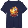 imageStar Wars  Skeleton Crew Retro Circle TShirtNavy Blue