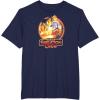 imageStar Wars  Skeleton Crew Retro Circle TShirtNavy Blue