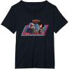 imageStar Wars Skeleton Crew Destination Unknown Retro Line Up TShirtBlack
