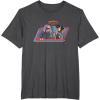 imageStar Wars Skeleton Crew Destination Unknown Retro Line Up TShirtDark Heather Grey