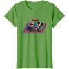 imageStar Wars Skeleton Crew Destination Unknown Retro Line Up TShirtGrass Green