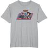 imageStar Wars Skeleton Crew Destination Unknown Retro Line Up TShirtHeather Grey
