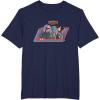 imageStar Wars Skeleton Crew Destination Unknown Retro Line Up TShirtNavy Blue