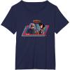 imageStar Wars Skeleton Crew Destination Unknown Retro Line Up TShirtNavy Blue