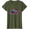 imageStar Wars Skeleton Crew Destination Unknown Retro Line Up TShirtOlive Green