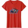 imageStar Wars Skeleton Crew Destination Unknown Retro Line Up TShirtRed
