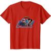 imageStar Wars Skeleton Crew Destination Unknown Retro Line Up TShirtRed