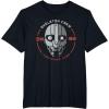 imageStar Wars Skeleton Crew SM33 Intrepid Droid Center Stamp TShirtBlack