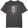 imageStar Wars Skeleton Crew SM33 Intrepid Droid Center Stamp TShirtDark Heather Grey