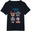 imageStar Wars Skeleton Crew Vintage Character Box Ups TShirtBlack