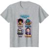 imageStar Wars Skeleton Crew Vintage Character Box Ups TShirtHeather Grey