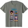 imageStar Wars Skeleton Crew Vintage Character Box Ups TShirtOlive Heather