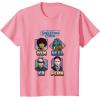 imageStar Wars Skeleton Crew Vintage Character Box Ups TShirtPink