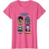 imageStar Wars Skeleton Crew Vintage Character Box Ups TShirtPink Heather