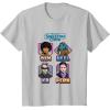 imageStar Wars Skeleton Crew Vintage Character Box Ups TShirtSilver Grey