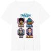 imageStar Wars Skeleton Crew Vintage Character Box Ups TShirtWhite
