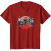 imageStar Wars Visions Anime The Duel Samurai Aliens and Droids TShirtCranberry Red